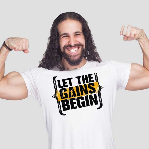 Sports Quotes and Fitness Slogan T-Shirt