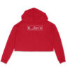 front 60fe2a13b91dd Red XS Crop Hoodie