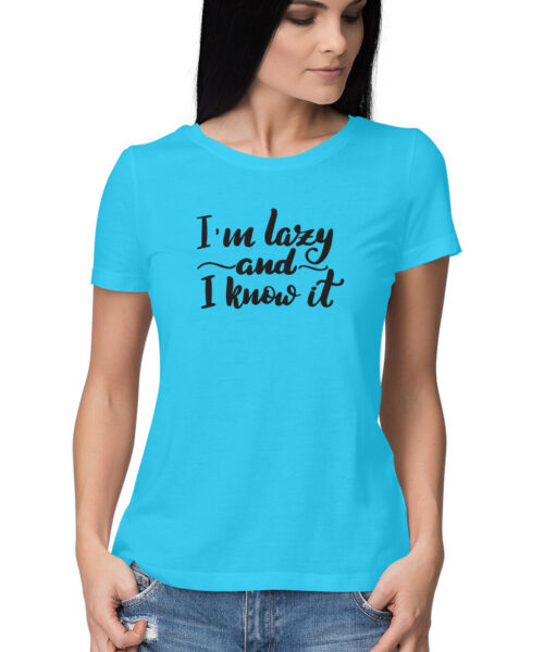 Alternative view of im lazy and i know it