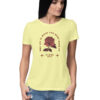 front 6102737279bc9 Butter Yellow XS Women Round