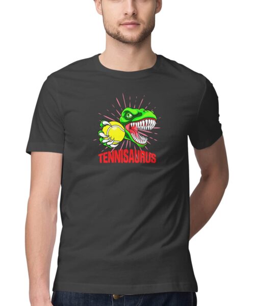 Tennisaurus Dinosaur Pun T-Shirt 🦖🎾 | Funny Tennis Graphic Tee Online India