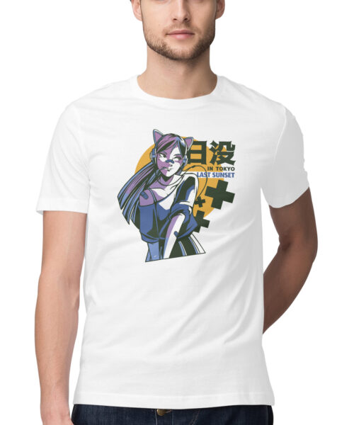 TOKYO ANIME GIRL LAST SUNSET