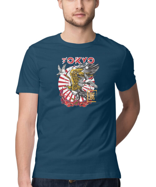 Alternative view of Tokyo eagle