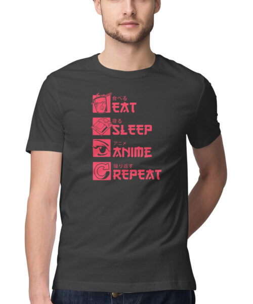 Eat Sleep Anime Repeat japan