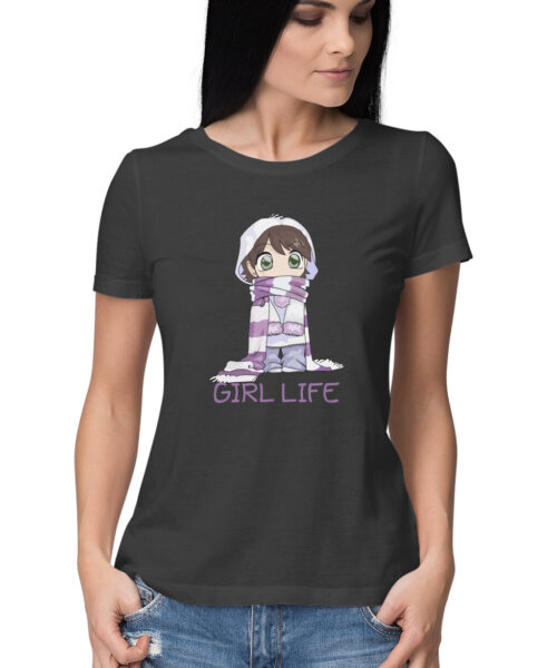 Alternative view of girl-LIFE