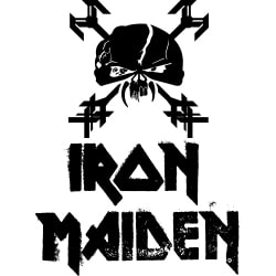 iron maiden band t shirt for men and women in india