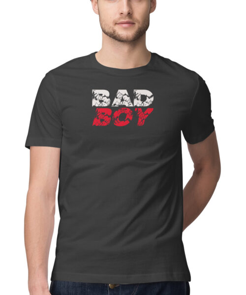 Shop the Best Funny and Sarcastic T-shirts for Men and Women at Manmarzee – The Ultimate Online T-shirt Store in India BAD BOY BLACK., Funny T-shirt quotes and sayings