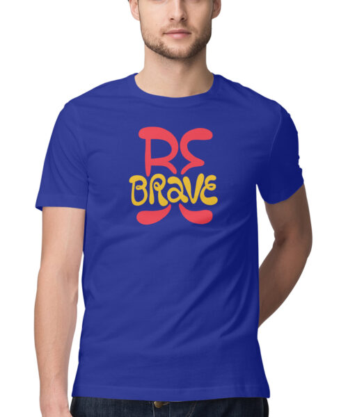 Shop the Best Funny and Sarcastic T-shirts for Men and Women at Manmarzee – The Ultimate Online T-shirt Store in India be brave, Funny T-shirt quotes and sayings