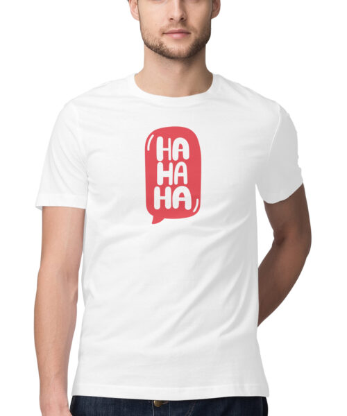 Alternative view of hahahah, Funny T-shirt quotes and sayings