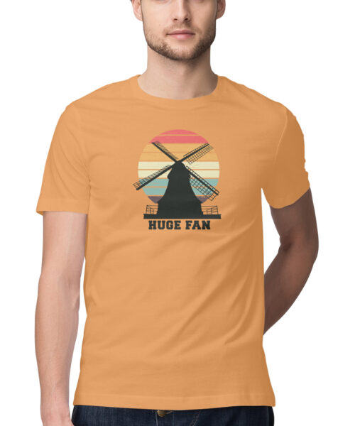 Shop the Best Funny and Sarcastic T-shirts for Men and Women at Manmarzee – The Ultimate Online T-shirt Store in India Alternative view of HUGE FAN, Funny T-shirt quotes and sayings