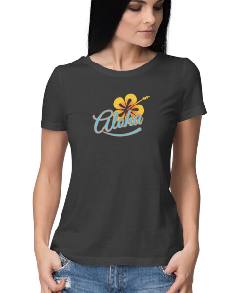 Alternative view of Aloha, Funny T-shirt quotes and sayings