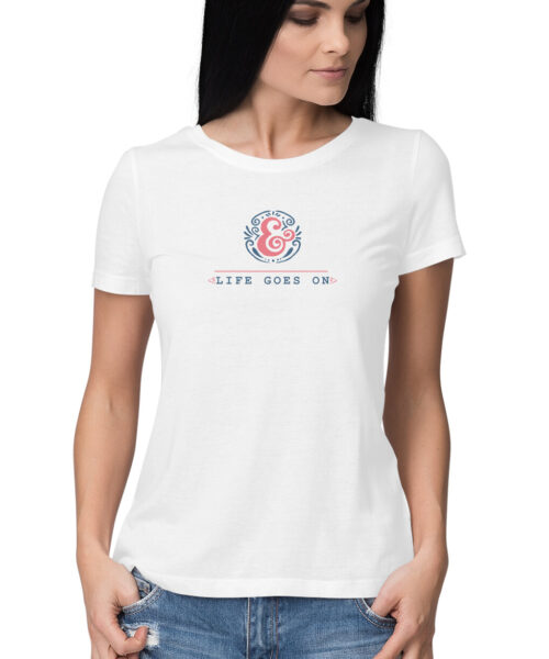 Shop the Best Funny and Sarcastic T-shirts for Men and Women at Manmarzee – The Ultimate Online T-shirt Store in India AND LIFE GOES ON, Funny T-shirt quotes and sayings