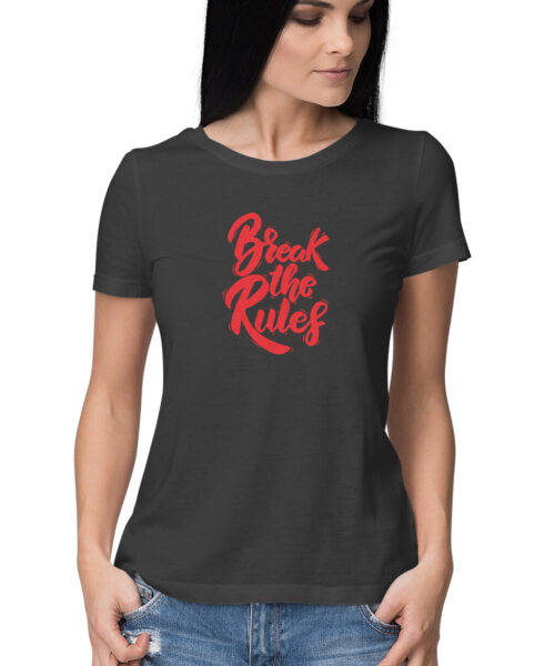 Shop the Best Funny and Sarcastic T-shirts for Men and Women at Manmarzee – The Ultimate Online T-shirt Store in India Break the Rules Graphic Tee 🤘 | Attitude T-Shirts for Men & Women | Manmarzee