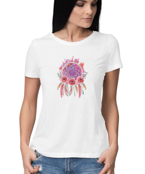 Alternative view of dream catcher pruped splash, Funny T-shirt quotes and sayings