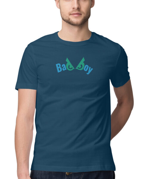 Shop the Best Funny and Sarcastic T-shirts for Men and Women at Manmarzee – The Ultimate Online T-shirt Store in India Alternative view of Bad Boy Attitude Quote T-Shirt for Men 😎 | Manmarzee