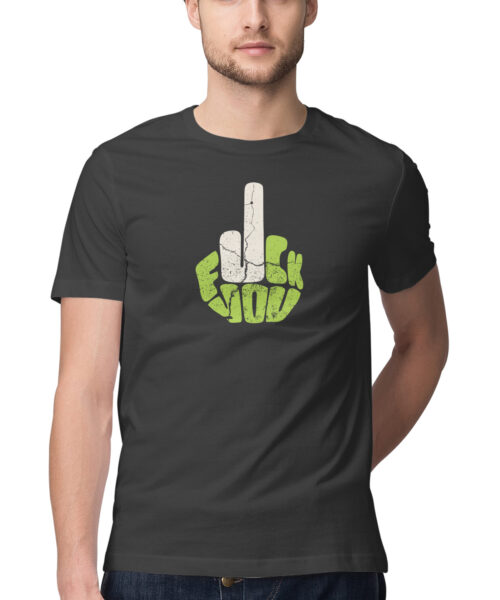 Shop the Best Funny and Sarcastic T-shirts for Men and Women at Manmarzee – The Ultimate Online T-shirt Store in India "Fuck You" Sarcastic T-Shirt 🖕 | Funny Graphic Tee for Men & Women | Manmarzee