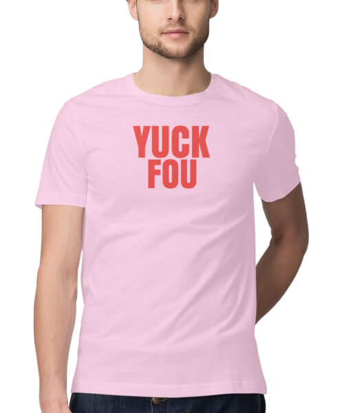 Shop the Best Funny and Sarcastic T-shirts for Men and Women at Manmarzee – The Ultimate Online T-shirt Store in India Alternative view of Yuck Fou 🖕 Graphic Tee - Sarcastic & Funny T-Shirt for Men & Women 😂 | Manmarzee