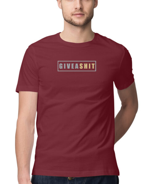 Alternative view of "I Don't Give a Shit" Attitude T-Shirt for Men & Women - Manmarzee 🤘