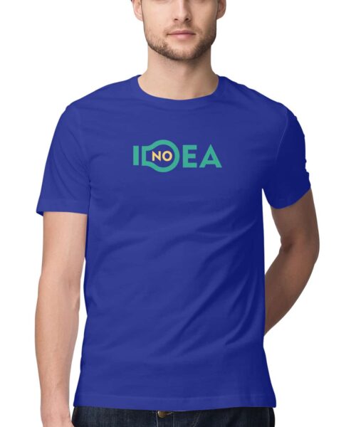 Shop the Best Funny and Sarcastic T-shirts for Men and Women at Manmarzee – The Ultimate Online T-shirt Store in India No Idea Funny T-Shirt for Men & Women 😂 | Manmarzee