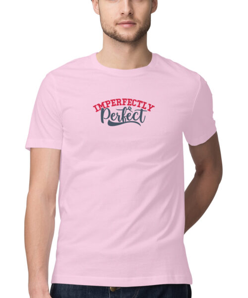 Shop the Best Funny and Sarcastic T-shirts for Men and Women at Manmarzee – The Ultimate Online T-shirt Store in India Alternative view of Imperfectly Perfect Graphic Tee for Men & Women - Trendy Attitude Quote T-Shirt 💖✨
