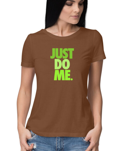 Shop the Best Funny and Sarcastic T-shirts for Men and Women at Manmarzee – The Ultimate Online T-shirt Store in India "Just Do Me" Sarcastic Quote T-Shirt for Men & Women 😂 | Manmarzee 👕