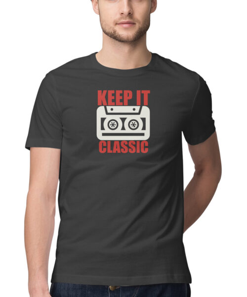 Shop the Best Funny and Sarcastic T-shirts for Men and Women at Manmarzee – The Ultimate Online T-shirt Store in India KEEP IT CLASSIC, Funny T-shirt quotes and sayings