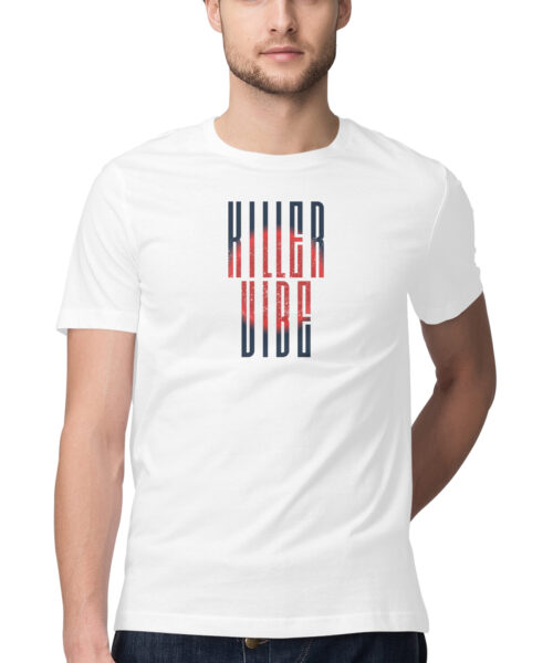 Shop the Best Funny and Sarcastic T-shirts for Men and Women at Manmarzee – The Ultimate Online T-shirt Store in India Killer Vibe T-Shirt 😎 | Attitude Quote Tee for Men & Women | Manmarzee 🔥