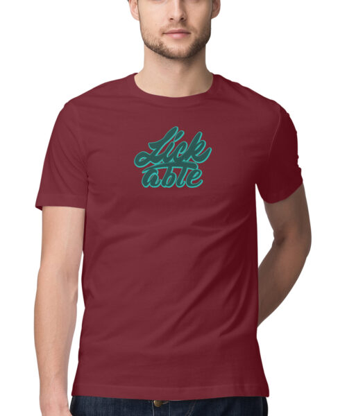 Shop the Best Funny and Sarcastic T-shirts for Men and Women at Manmarzee – The Ultimate Online T-shirt Store in India Alternative view of Lickable T-Shirt for Men & Women - Funny Graphic Tee - Trendy & Witty Designs 😄