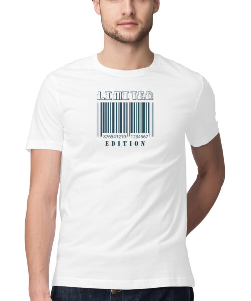 Shop the Best Funny and Sarcastic T-shirts for Men and Women at Manmarzee – The Ultimate Online T-shirt Store in India Limited Edition "Bar Code Scanner" Funny T-Shirt for Men & Women 👕😂 | Trendy & Witty Tees
