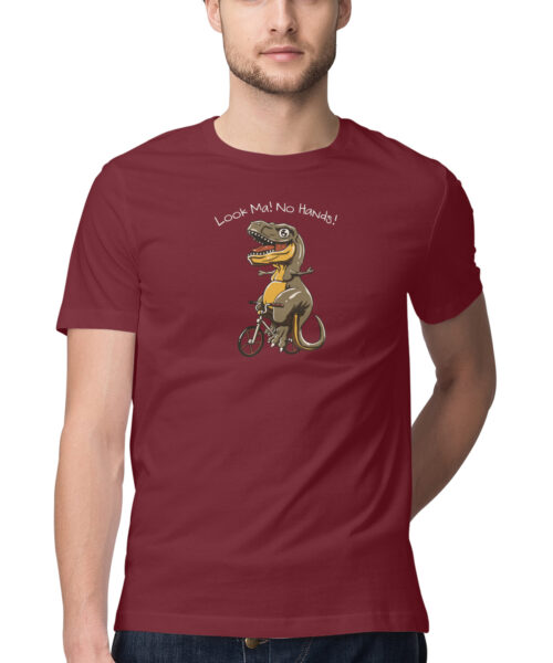 Shop the Best Funny and Sarcastic T-shirts for Men and Women at Manmarzee – The Ultimate Online T-shirt Store in India Funny T-Shirts for Men, Women & Teens 👕 | "Look Ma No Hands" Design | Manmarzee