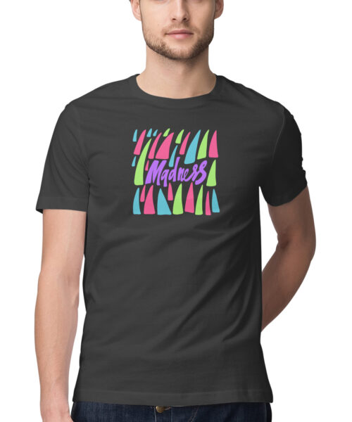 Shop the Best Funny and Sarcastic T-shirts for Men and Women at Manmarzee – The Ultimate Online T-shirt Store in India Graphic Printed T-Shirt "Madness" Pop Art 🤪 | S-5XL - India - Men & Women