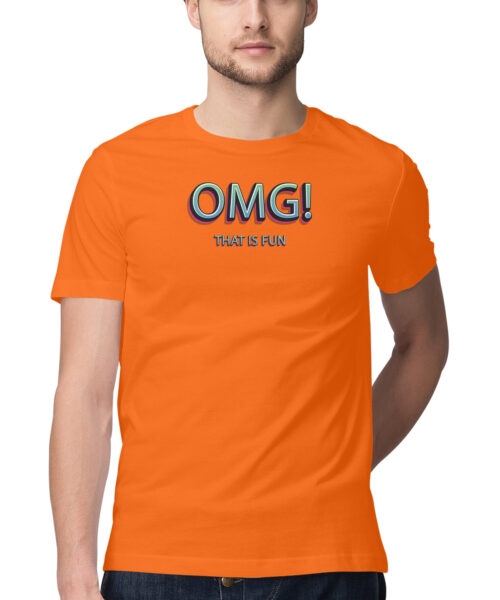 Shop the Best Funny and Sarcastic T-shirts for Men and Women at Manmarzee – The Ultimate Online T-shirt Store in India OMG That Was Fun Funny T-Shirts for Men 😎 | Quirky Graphic Tees | Black & Red | S-5XL | India