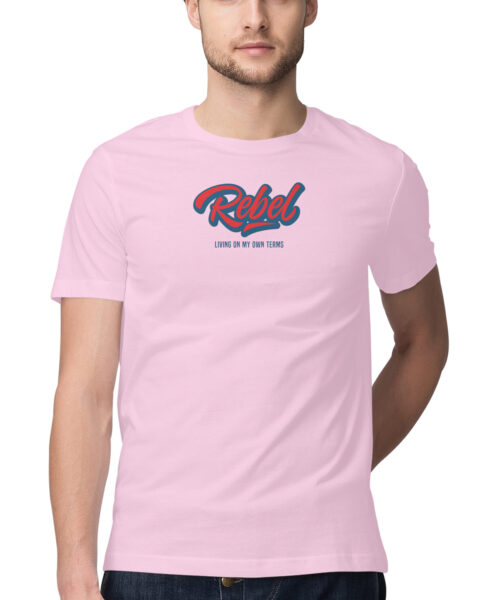 Shop the Best Funny and Sarcastic T-shirts for Men and Women at Manmarzee – The Ultimate Online T-shirt Store in India REBEL LIVING ON MY OWN TERMS Quirky T-Shirt 😎 | Funny T-Shirts for Men & Women | Black & Red | S-5XL | India