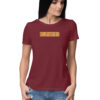 front 627f8839703be Maroon XS Women Round