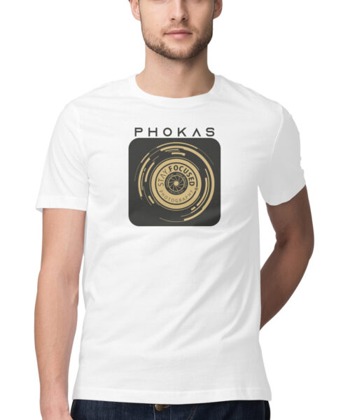 Shop the Best Funny and Sarcastic T-shirts for Men and Women at Manmarzee – The Ultimate Online T-shirt Store in India "PHOKAS - Stay Focused | Funny Quotes T-Shirts | Men and women India"