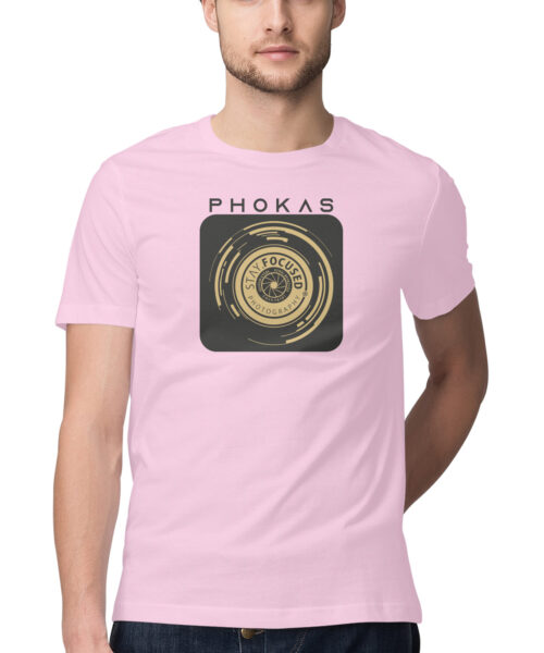 Alternative view of "PHOKAS - Stay Focused | Funny Quotes T-Shirts | Men and women India"