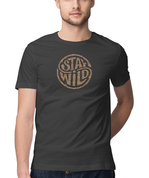 Shop the Best Funny and Sarcastic T-shirts for Men and Women at Manmarzee – The Ultimate Online T-shirt Store in India Stay Wild Graphic Printed T-Shirt | Quirky T-Shirts | Men and Women India 🤪