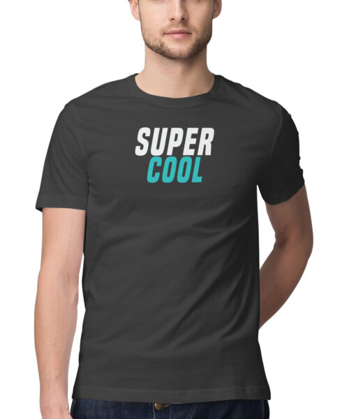 Shop the Best Funny and Sarcastic T-shirts for Men and Women at Manmarzee – The Ultimate Online T-shirt Store in India "Super Cool AF | Sarcastic Quotes Graphic Printed T-Shirt | Men and Women India" 💅