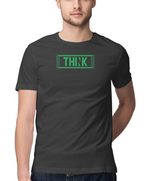 Shop the Best Funny and Sarcastic T-shirts for Men and Women at Manmarzee – The Ultimate Online T-shirt Store in India "Think" 🤔 | Funny Quote T-Shirt | Men and Women India