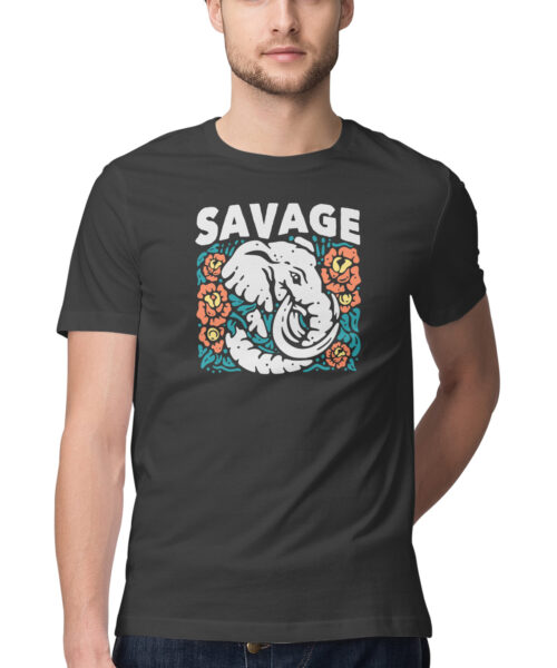 Shop the Best Funny and Sarcastic T-shirts for Men and Women at Manmarzee – The Ultimate Online T-shirt Store in India Savage Quotes T-Shirt 🐘 | Quirky T-Shirts for Men and Women | Black & White | S-5XL | India