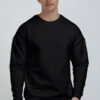 🖤 Stylish Unisex Black Oversized Sweatshirts | Sizes S to 3XL 🇮🇳