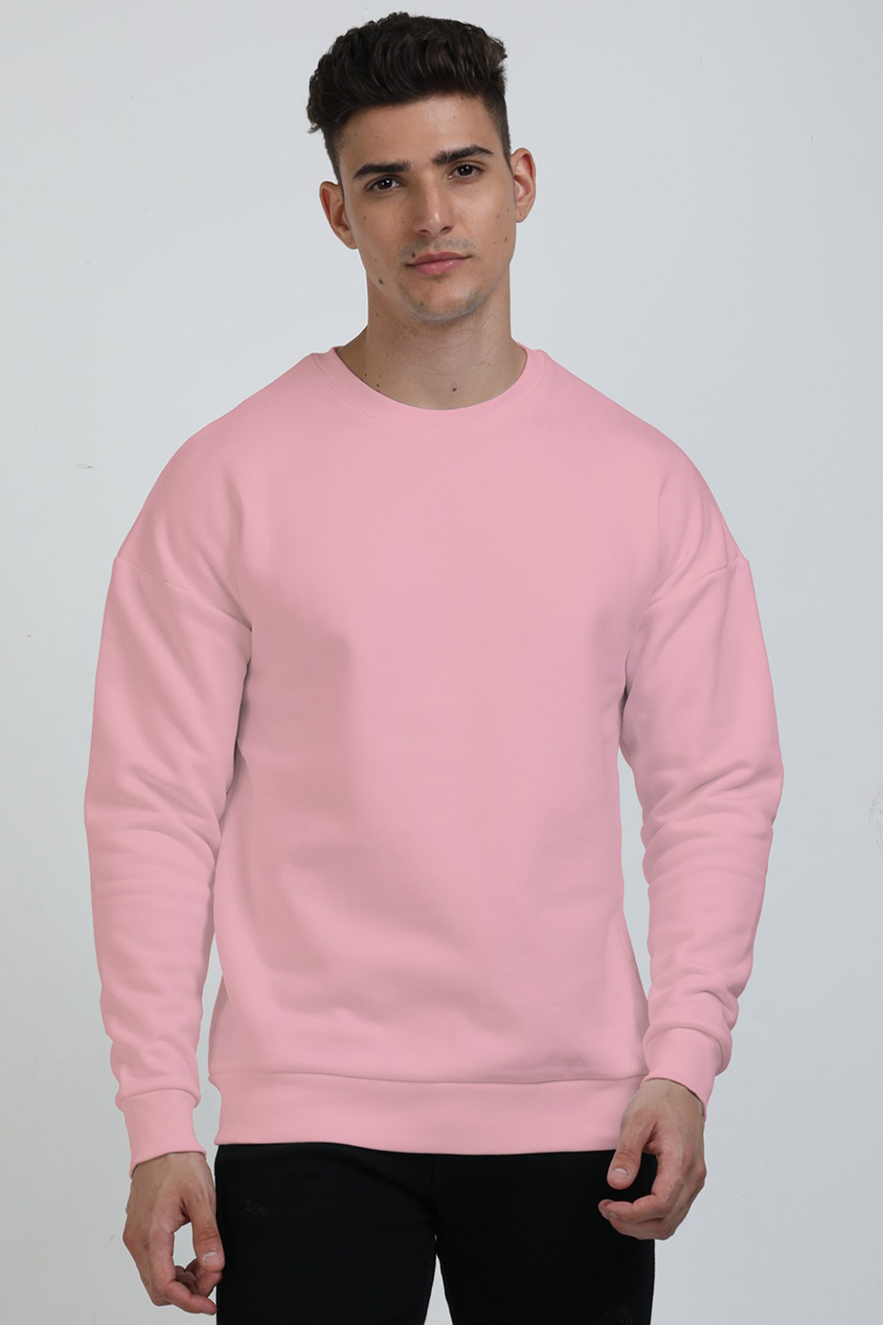 🌸👕 Elevate Your Style with Premium Light Baby Pink Unisex Oversized Sweatshirts (S-3XL) | Manmarzee India 🇮🇳 🌸👕 Elevate Your Style with Premium Light Baby Pink Unisex Oversized Sweatshirts (S-3XL) | Manmarzee India 🇮🇳