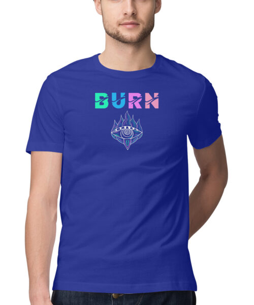 Shop the Best Funny and Sarcastic T-shirts for Men and Women at Manmarzee – The Ultimate Online T-shirt Store in India BURN THE EVIL EYE tshirt : WARD OFF NEGATIVITY IN STYLE 🔥👁️