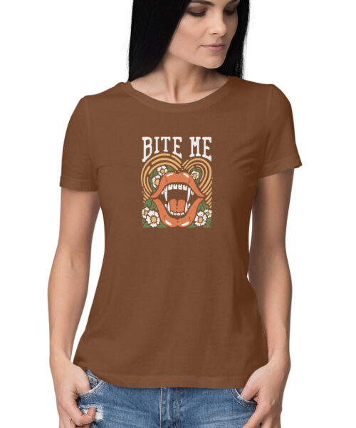 Alternative view of 😒 'BITE ME' SARCASTIC COMMENT T-SHIRT: FOR THOSE UNAPOLOGETICALLY SASSY MOMENTS