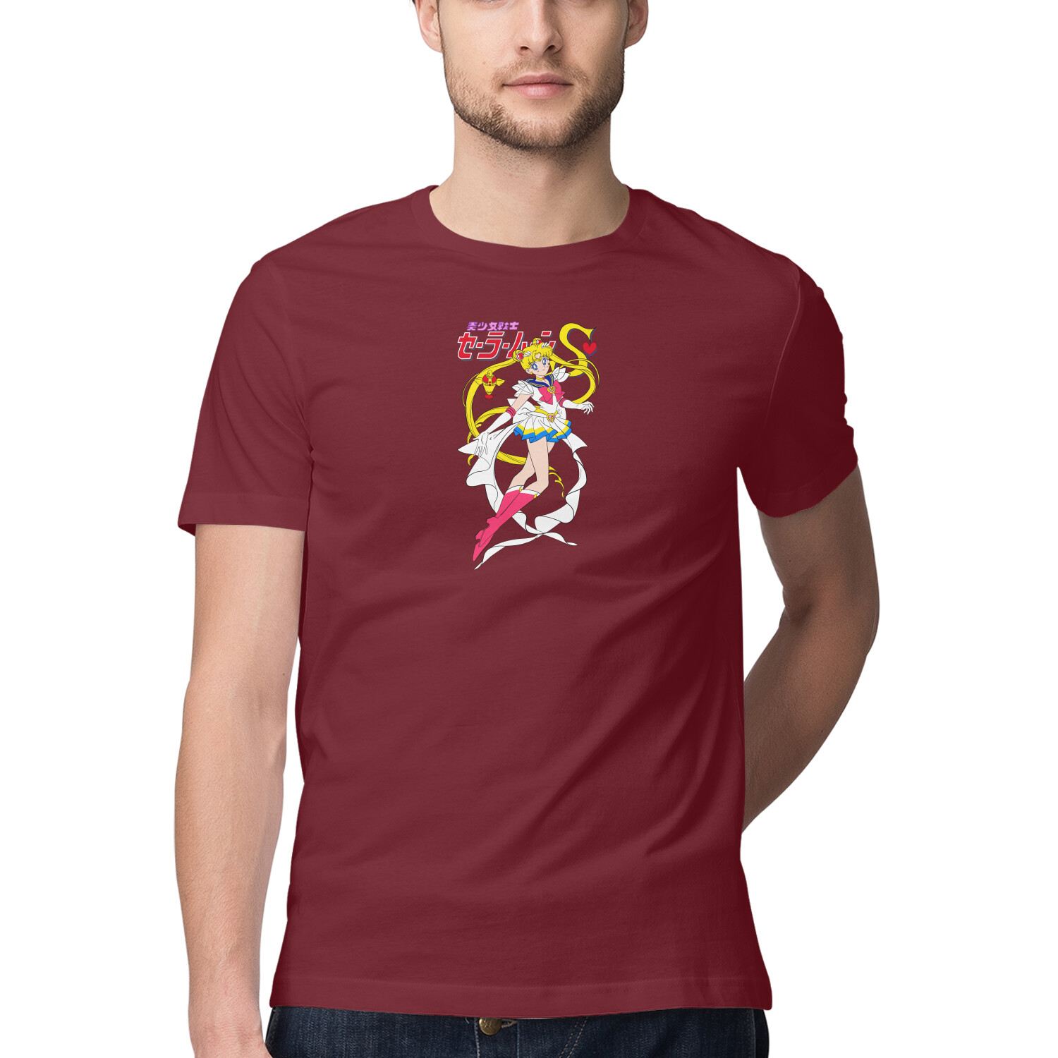 🌙 SAILOR MOON T-SHIRT FOR MEN AND WOMEN IN INDIA - EMBRACE YOUR INNER GUARDIAN! 🌙 SAILOR MOON T-SHIRT FOR MEN AND WOMEN IN INDIA - EMBRACE YOUR INNER GUARDIAN! - Image 2