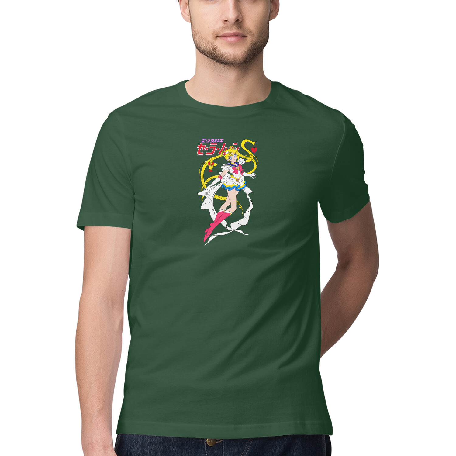 🌙 SAILOR MOON T-SHIRT FOR MEN AND WOMEN IN INDIA - EMBRACE YOUR INNER GUARDIAN! 🌙 SAILOR MOON T-SHIRT FOR MEN AND WOMEN IN INDIA - EMBRACE YOUR INNER GUARDIAN! - Image 4