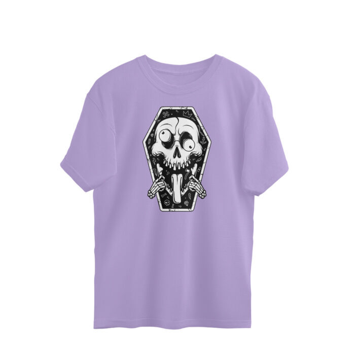 front 6506d6217e62d Iris Lavender S Oversized T shirt