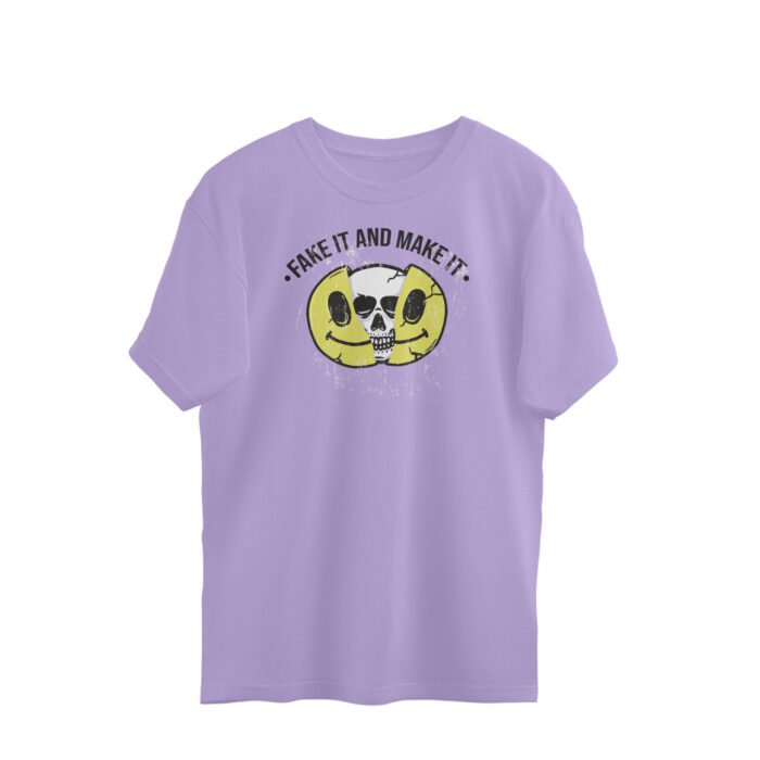 front 6506d7b44ea8f Iris Lavender S Oversized T shirt