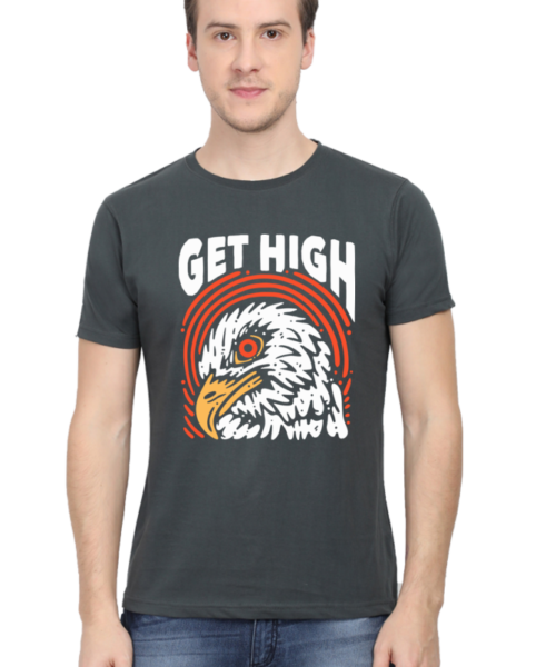 Shop the Best Funny and Sarcastic T-shirts for Men and Women at Manmarzee – The Ultimate Online T-shirt Store in India Get High 🌿 | Graphic Printed Design Illustration Urban Design Slogan T-Shirt for Men & Women 🇮🇳