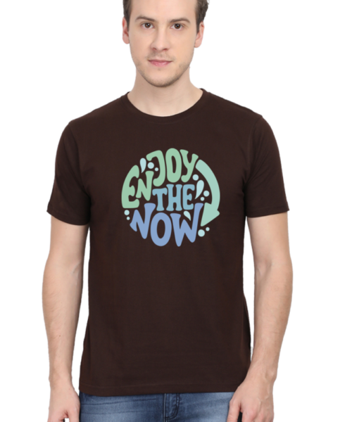 Alternative view of ☀️Enjoy the Now - Attitude Slogan Printed T-Shirts for Men & Women (S to 3XL) 🛒 | Manmarzee